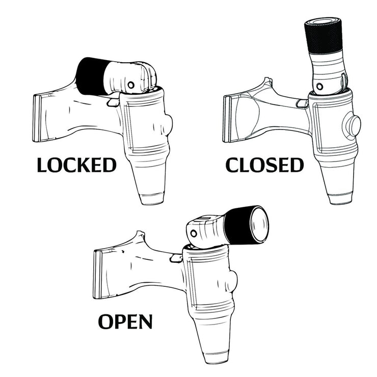 Growler uKeg Go 1.9 liter - Tungsten