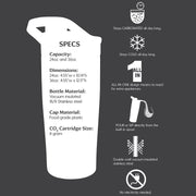 Growler uKeg Twist Bottle 1 L - Seafoam