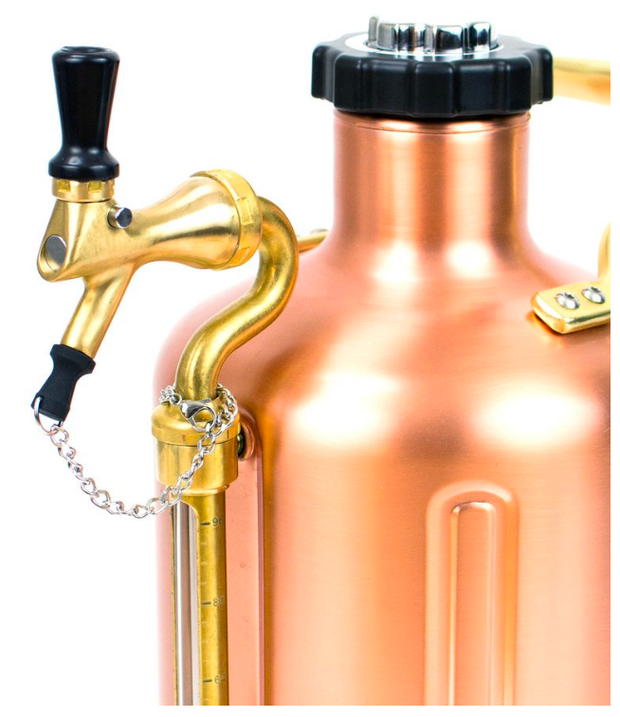 Growler uKeg 1.9 liter - Koppar