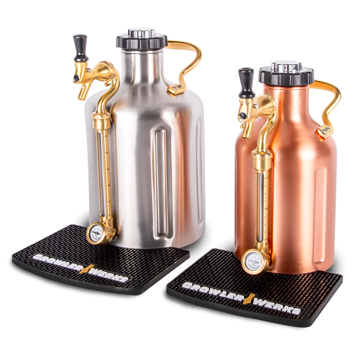 GrowlerWerks uKeg 64 Oz (1.9 L) Bar Mat