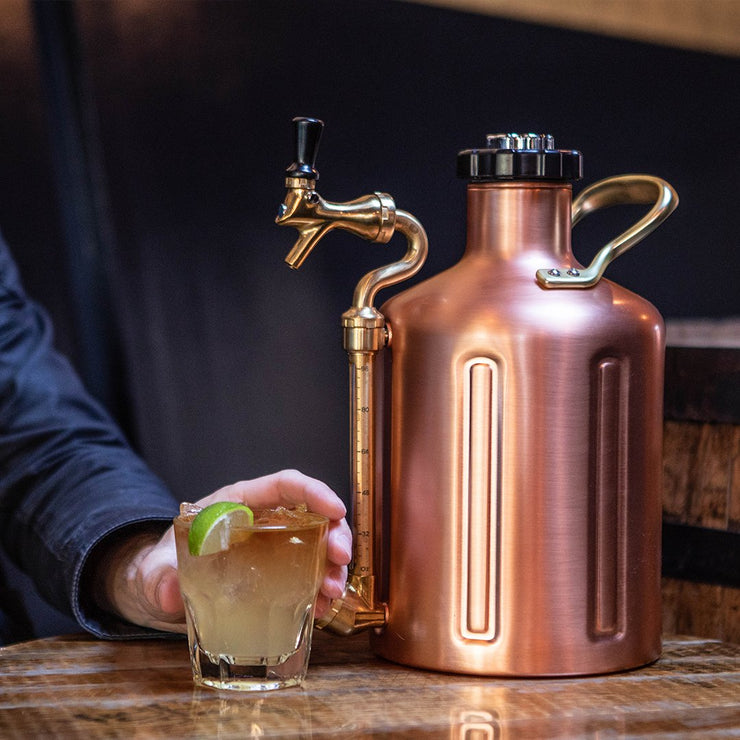 Growler uKeg 3.8 liter - Koppar