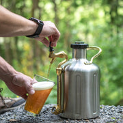 Growler uKeg 3.8 liter - Rostfritt Stål